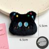 Cute Cat Plush Doll Brooch Fluffy Soft Stuffed Clothes Badge Pins Backpacks Decoration Accessories