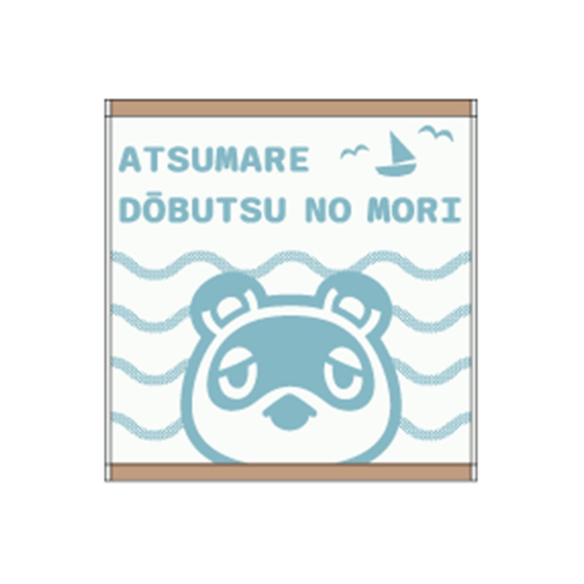 

Полотенце Marushin Carry Полотенце для рук Nintendo Animal Crossing Island Собранный носовой платок Персонаж Хлопок Антибактериальный Устойчивый к запахам Подарок