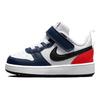 Nike Court Borough Low 2 TD USA Baby Sneakers White Midnight-Navy Black DO7448-101