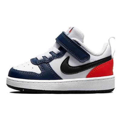 Court Borough Low 2 TD USA Baby Sneakers White Midnight-Navy Black DO7448-101
