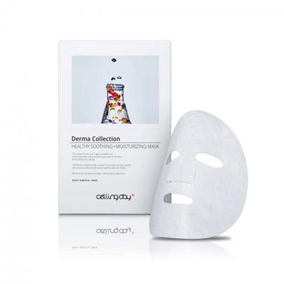 CELLING DAY Derma Collection Máscara Hidratante Calmante Saudável 25ml x 10ea, Hidratante, Cosméticos Coreanos, Kbeauty, amostra