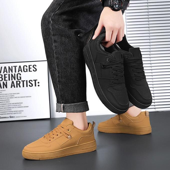Spring/Summer New Breathable Shoes for Men – Korean Style Trendy Versatile Casual Athletic Board Sneakers for Students