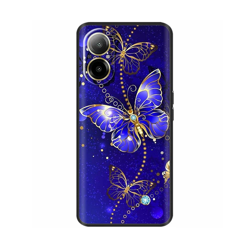 For Realme C67 4G Case Phone Cover Cool Sweet Soft Smooth Liquid Silicone Bumper For Oppo Realme C67 Full Protection Back Cover