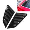 P  of Rear Window Louver Cover Sturdy ABS Left Right Side Window Shutter Cover Trim for     8Y Hatchback