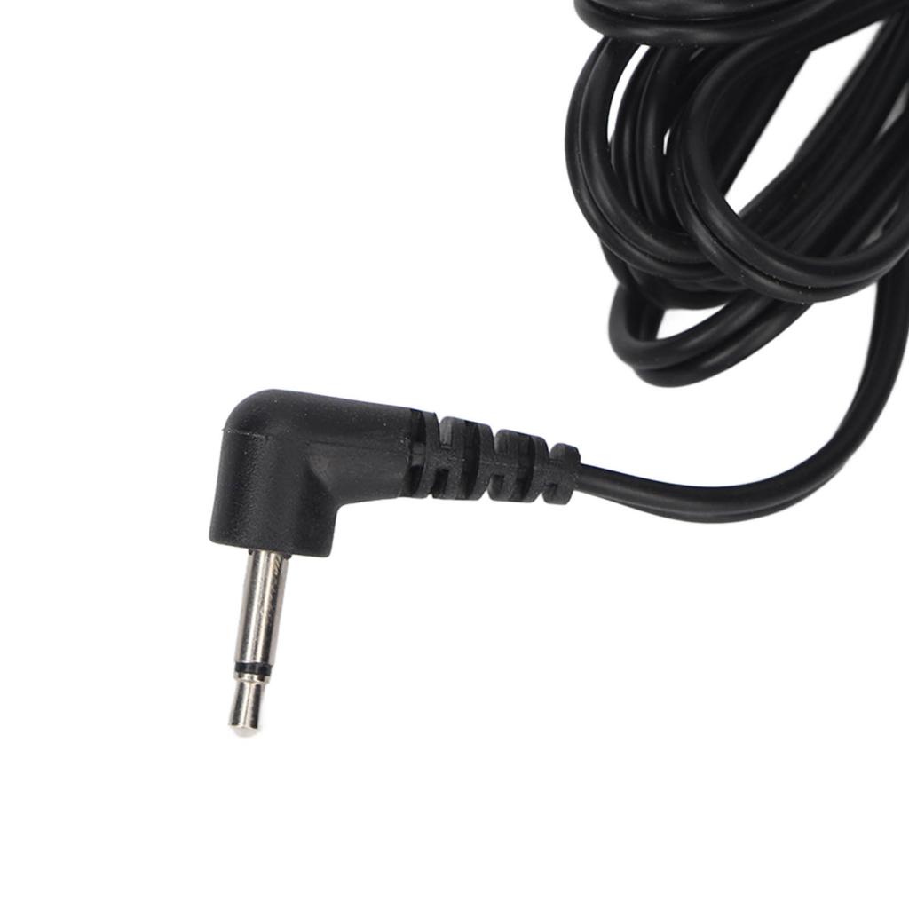 5 Stück Elektrodenkabel 2,5 mm Winkelstecker 1,2 m Länge 1 auf 2 Ohrclip Elektrodenkabel für Massagegerät