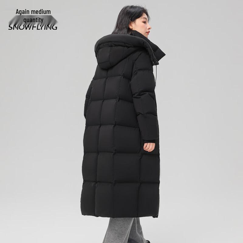 XueZhongFei Parka Lungă de Iarnă pentru Femei cu Puf de Rață