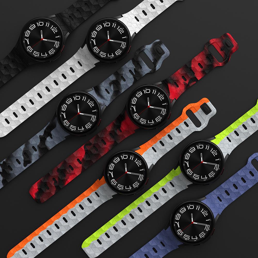 Silikonarmband für Samsung Galaxy Watch 7 6 4 Classic 47 mm 43 mm/46 mm 42 mm No Gap Uhrenarmband Galaxy Watch 6/5/5pro 45 mm 40/44 mm