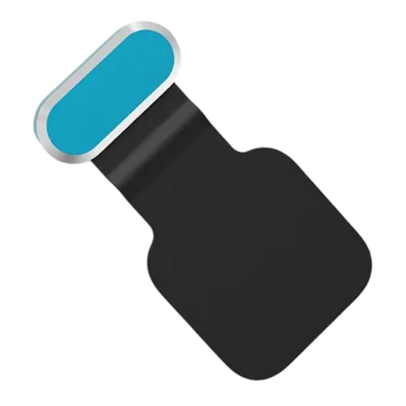 Verlustsicher Tragbar Legierung USB C Ladeanschluss Schutzkappen Abdeckung Geeignet Für Tägliche Smartphone-Nutzung Outdoor-Enthusiasten