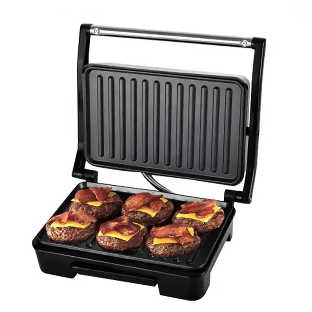 850W Double Side Heating Breakfast Machine Multifunction Steak Machine Portable Panini Grill Press Sandwich Maker