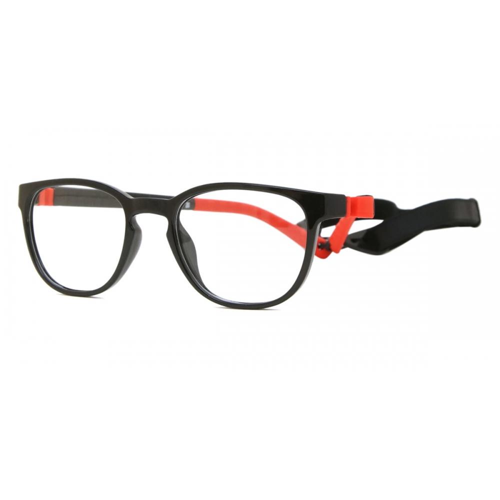 Full Rim Square Black Smartbuy Kids Buzz Rb8005 C1 Fashion Kids Eyeglasses