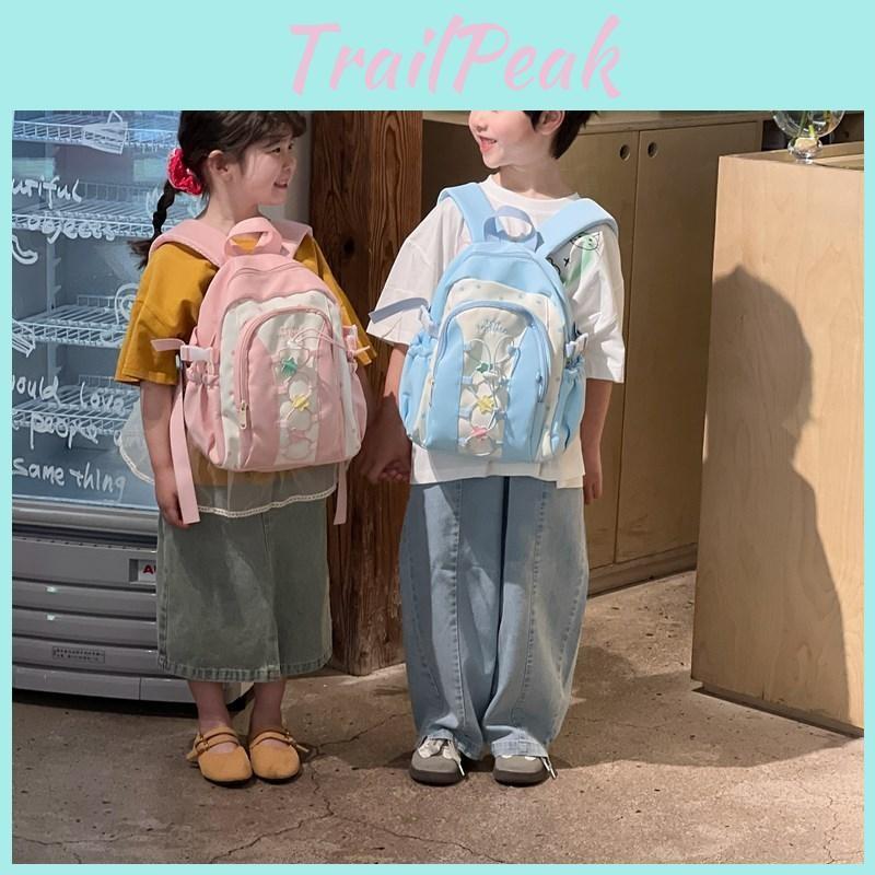 Print Drawstring Star Kids School Backpack Small Fresh Backpack Lightweight