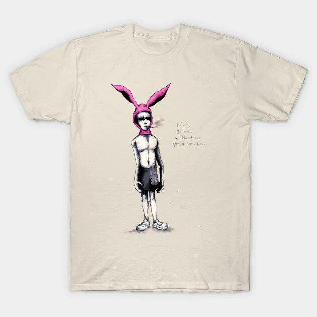 Cotton TShirt Gummo Solomon Life Is Great Without It You#039;d Be Dead Unisex T-Shirt S