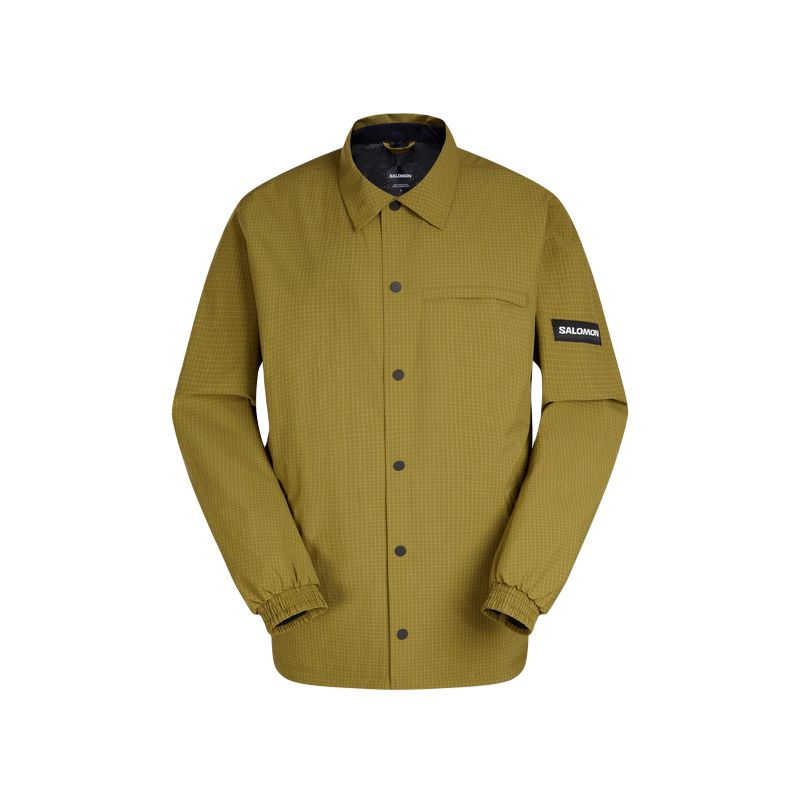 

SALOMON FW25 Куртка тренера Venom для улицы водонепроницаемая с длинным рукавом мужская куртка C26221 L