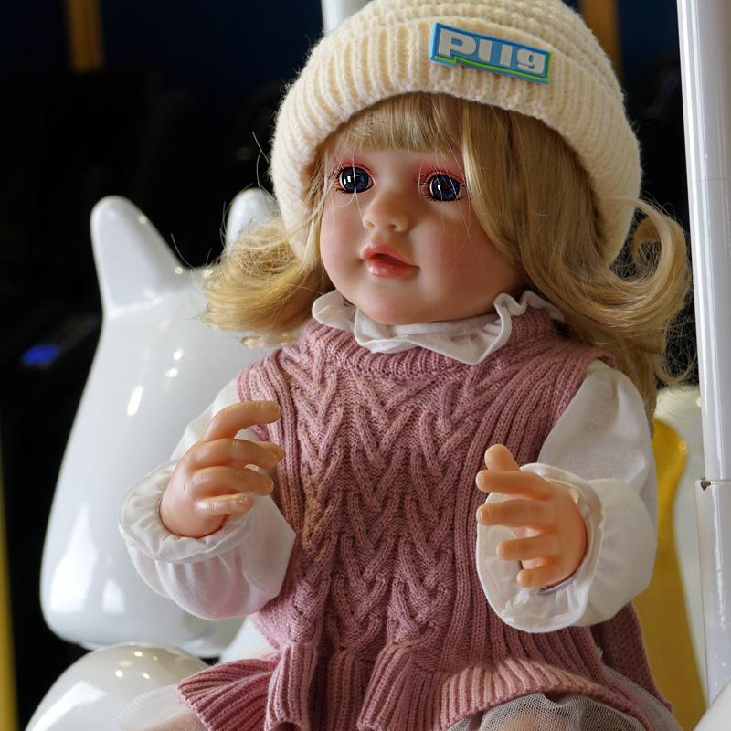 55cm Rebirth Doll Dress-up Doll Girls Toy Children Toys Holiday Gifts