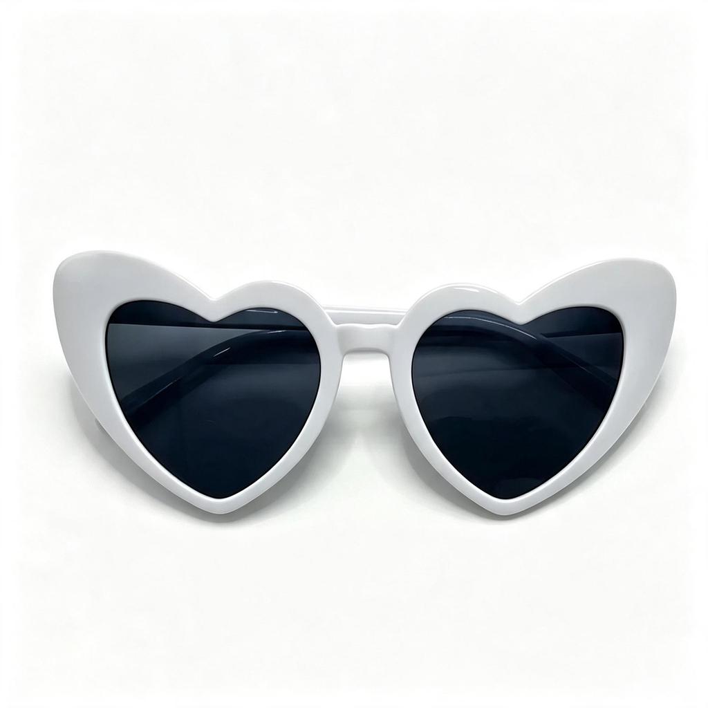 Just Married White Pearl Letter Wedding Glasses for Groom, Bride, Bridesmaid