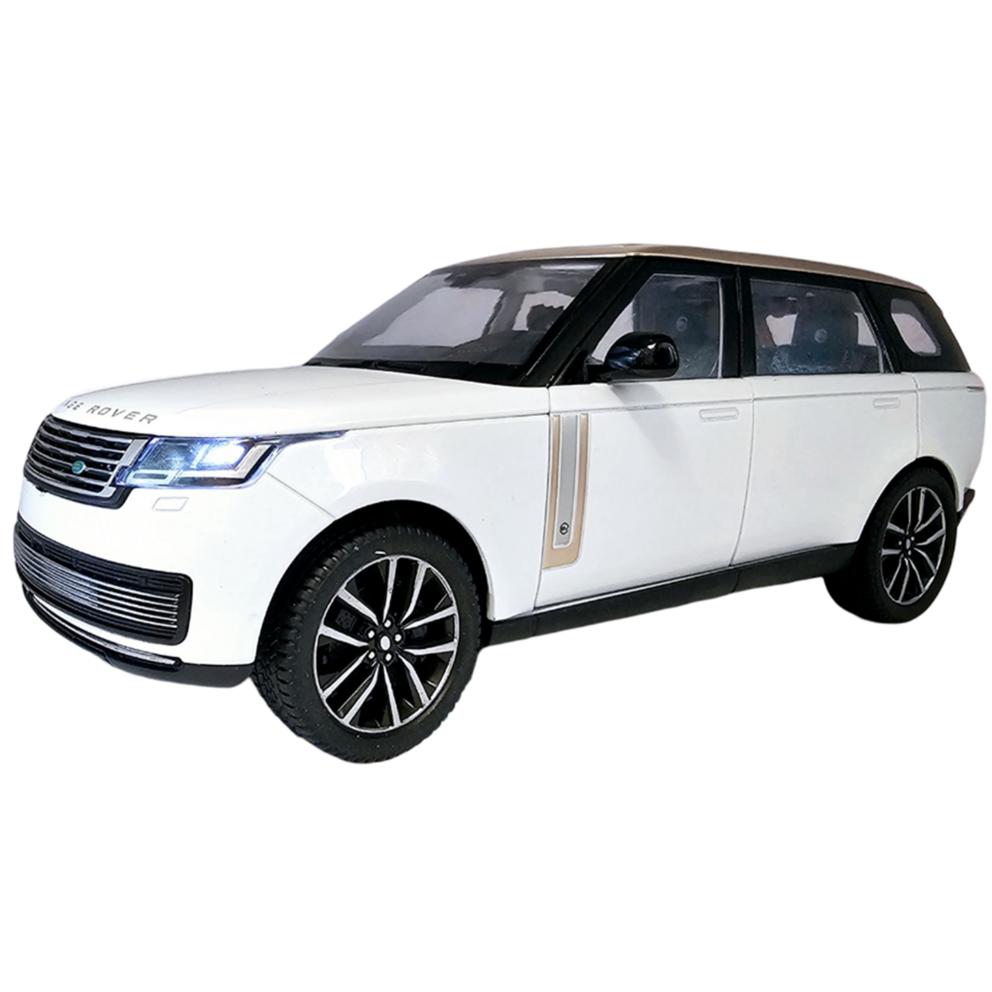 Premium Range Rover SUV 1:24 Scale Diecast Model Car - White Edition
