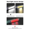 LED Portable Flashlight 120LM Medical Handy Pen Light with Pen Clip 400mAh Working Inspection Ranging Medical Pen Pupil Lamp