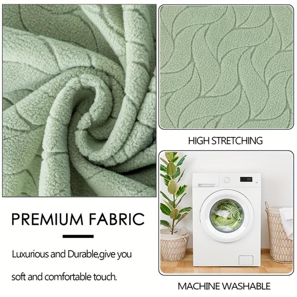 4-Piece Thickened Stretchable Computer Office Chair Covers Dustproof Pet Scratch Resistant Retractable Office Chair Covers