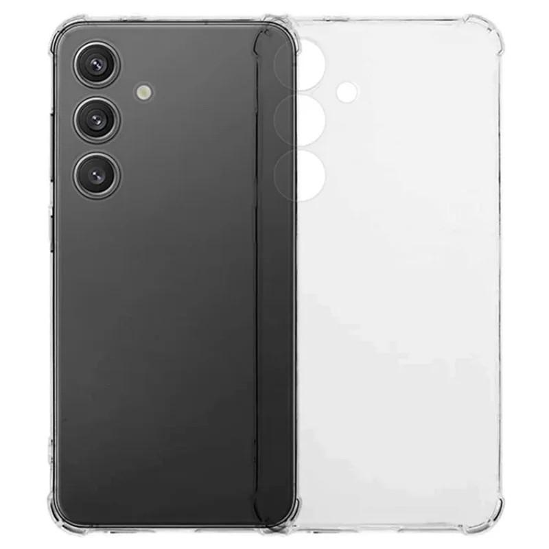 Do Samsung Galaxy A57 5G Etui TPU WANLONFENG Seria WL3 1,5 mm Pokrowiec na Telefon z Folią ze Szkła Hartowanego