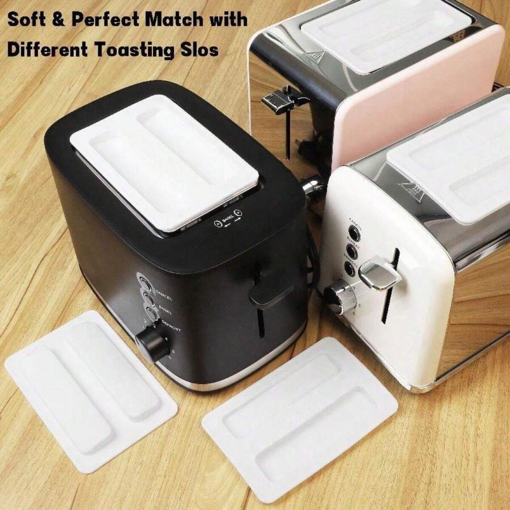 Silicone Toster Lid Dustproof Cover For Toaster Protecting Toaster From Dust Toaster Top Cover Kitchen Appliances Protector