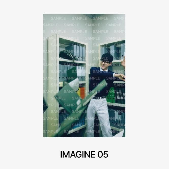 

Предварительный заказ напечатанной фотографии BTS Jin HAPPY Imagine 05