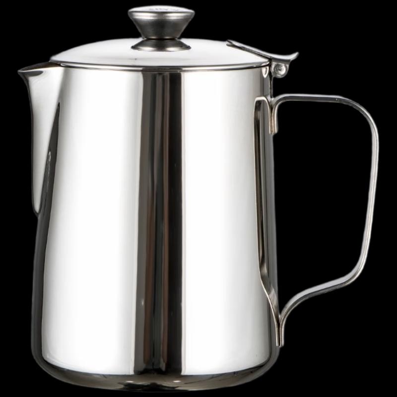 2000ML Stainless Steel Latte Art Pitcher with Lid