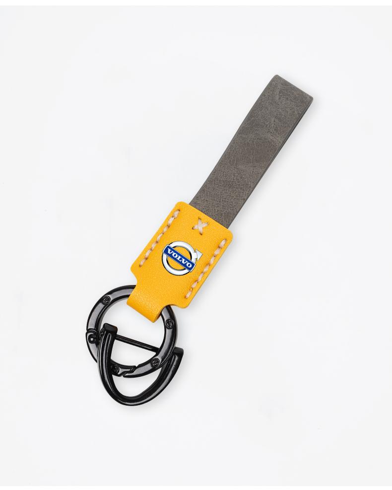 

Leather Durable Lanyard Car Keys Chain Rings Buckle Holder For Volvo XC90 V90 V60 XC60 V40 S80 S60 S90 C40 XC40 V70 XC70 C30 C70