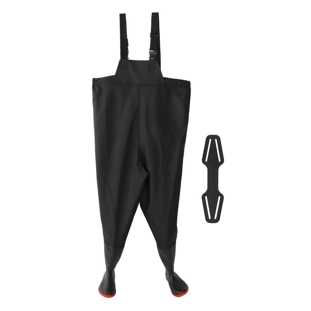 Unisex Outdoor Fishing Waders Stocking Foot Waterproof Breathable Chest Wading Pants Accessory41 Size
