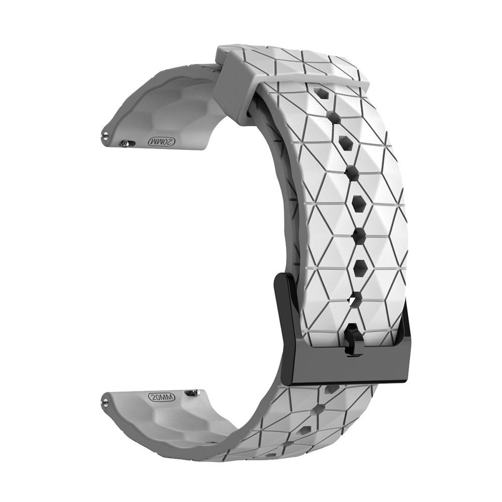 Pulseira de silicone de 20mm 22mm para Samsung Galaxy Watch 5 Pro 4 Faixa clássica de padrão de futebol para Xiaomi Watch Color 2/S2/S1