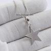 Sterling Silver Star Pendant, Handmade Charm Pendant, 925 Sterling Silver Pendant, Silver Dainty Pendant, Gift for Mom
