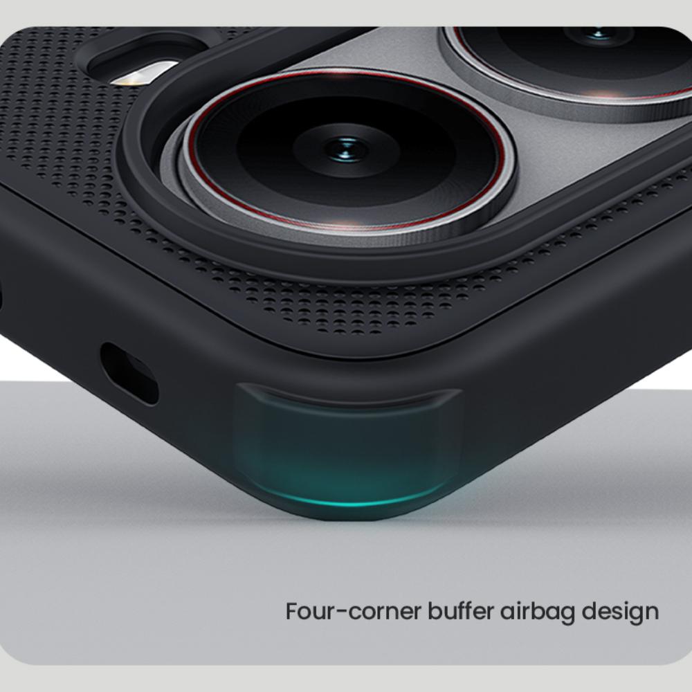 Für Xiaomi Redmi Turbo 4 Telefonhülle Nillkin Super Frosted Shield Pro Magnetische harte PC + TPU-Schale Stoßfeste Rückseite