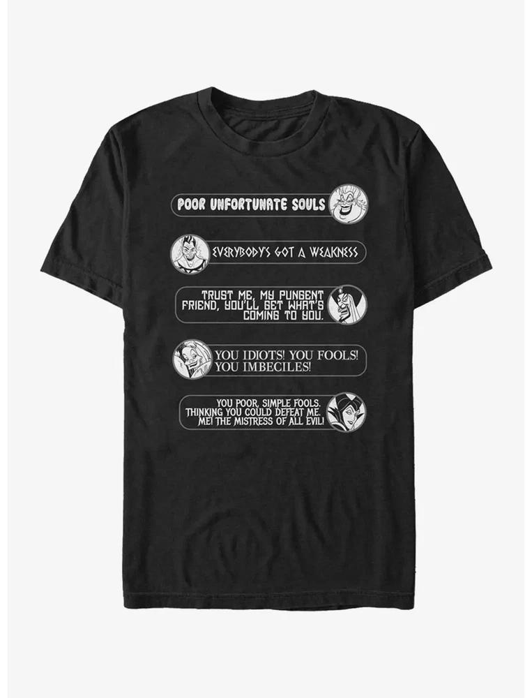 Villains Classic Quotes Tshirt Size S 4xl Gift For Friends S