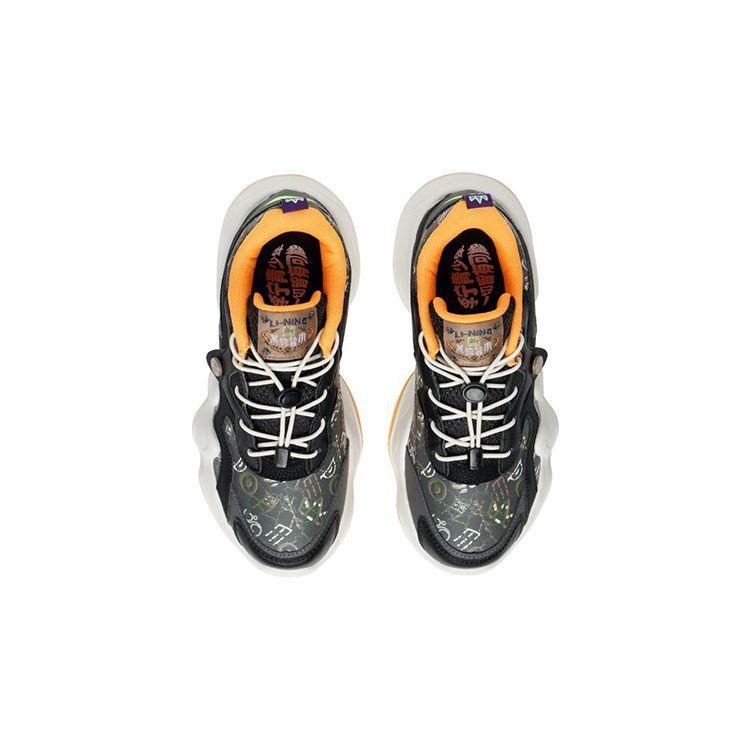 Li Ning Kids Evo Transformation Comfortable Versatile Casual Shoes Kids Shoes Black Gray YKCS126-15