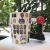 Game Controller-Themed Ceramic Mug: Personalized Cartoon Design for Office or Milk Use