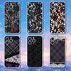 Gothic Lace Pattern  Phone Case For iPhone 17,16,15,14,13,12,11 Pro,Max,Plus,X,XS,XR,SE4,E Mini Transparent Soft Cover