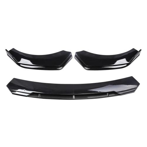 Bumper Spoiler for Nissan Note Aura FE13 FSNE13 Front Bumper Lip Spoiler 4-Division Adjustable Bumper Lip Protector Lip Spoiler Cover Trim Upgrade Scr