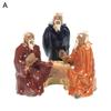 Classic Fish Tank Ornament Handmade Pollution-free Realistic Traditional Chinese Old Man Miniature Aquarium Accessories