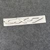 3D ABS CX-4 CX-5 Car Letter Badge Logo Trunk Decorative Sticker For Mazda 2 3 6 CX50 CX60 CX30 CX7 CX90  Demio black Accessories wcgvh11