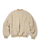 Etce Washed Bomber Jacket (Beige)