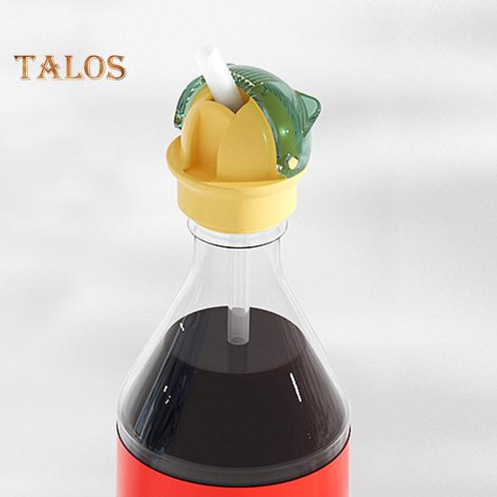 Beverage Water Bottle Straw Lid BPA-Free Twist Cap No Spill Silicone Cover Heat-Resistant Water Bottle Lid Compatible with Most Bottles