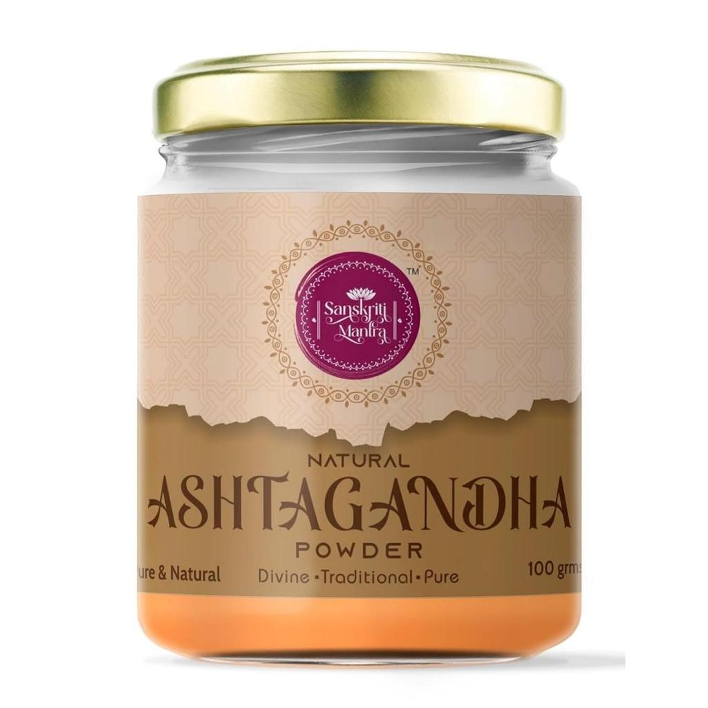 Premium Powder Ashtagandha with Chandan 100g | Divine Blend for Pooja, Tilak, Abhishek & Rituals | Pure, Fragrant & Traditional