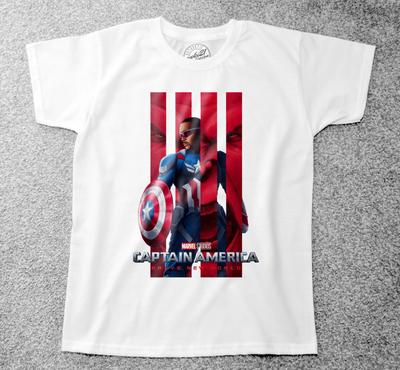 Captain America Brave New World 002 Childrens/Kids T-shirts