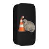 Neil the Seal Cute Elephant Seal Hugging Traffic Cone Pencil Case Animal Pen Bags Girls Boys Students School Gift Pencilcases