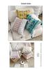 Bohemian Ethnic Flocking Linen Pillow Cover - Decorative Cushion for Sofa, Bedroom, or Bedside