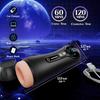 Automatic Male Sucking Masturbator Lcd Display Masturbation Cup With 9 Vibrating Mode Pocket Pussy Adult Sex Toys For Man