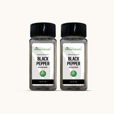 Black Pepper Powder 75gm X 2
