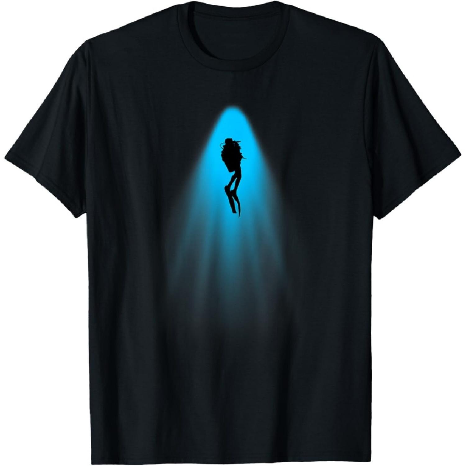 Scuba Diver - Ocean Underwater Scuba Diving Freediving T-Shirt S