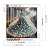 4pcs 5D DIY Partial Special Shaped Drill Diamond Painting Kit Girl Decor 30x30cm