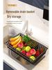Floor-Standing Multi-Layer Kitchen Storage Rack for Fruits and Vegetables