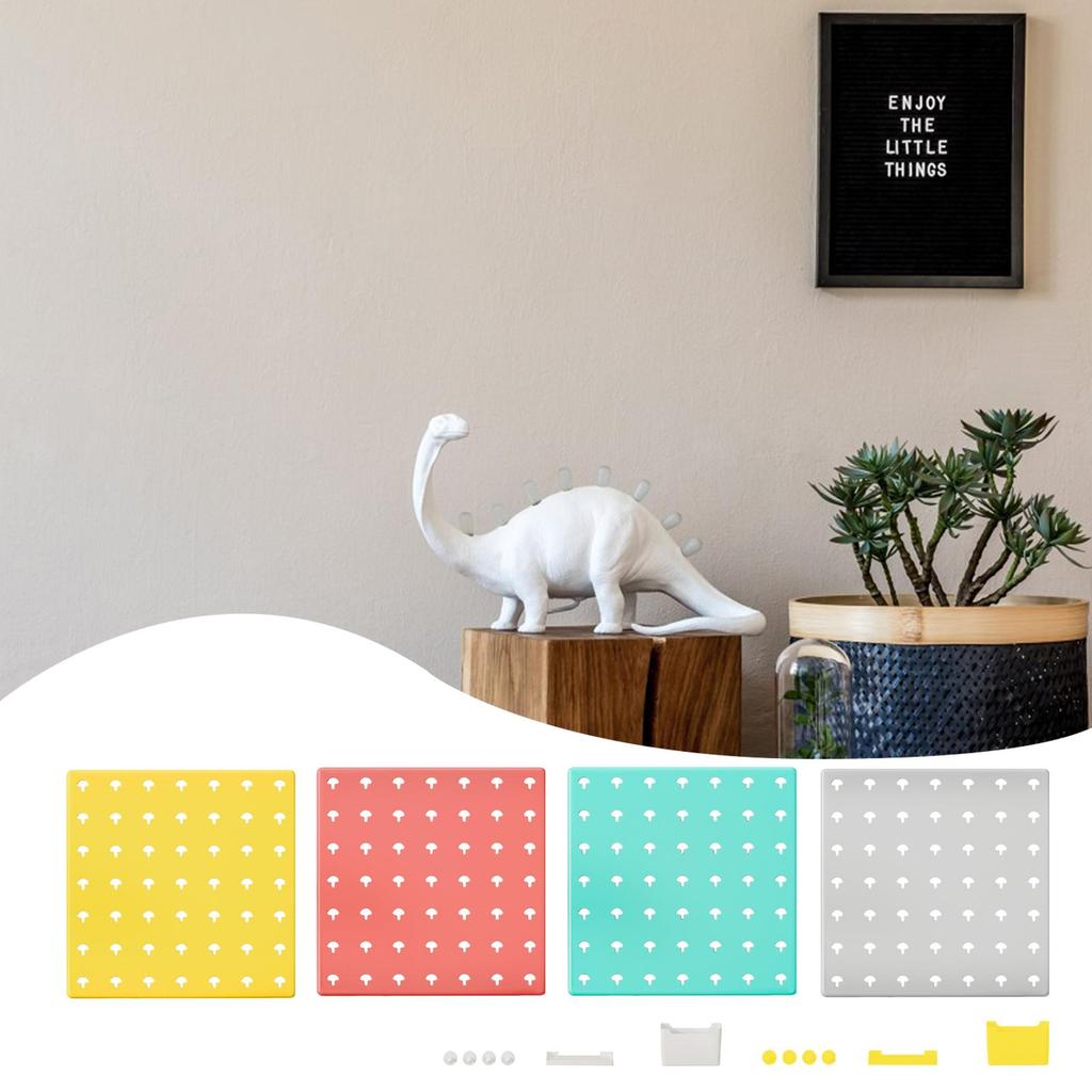 Stojak do przechowywania na ścianę dziurkowaną Organizer ścienny do kuchni Organizer na tablicę perforowaną Organizer ścienny do garażu Organizer ścienny Stojak do przechowywania na ścianę dziurkowaną